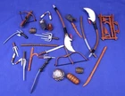 Vintage Playmates Teenage Mutant Ninja Turtles Weapons and Accessories Lot