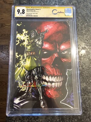 Wastelanders Doom 1 CGC SS 9.8 Clayton Crain Virgin Red Skull Variant