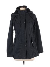 Grace & Lace Women Gray Coat Xs