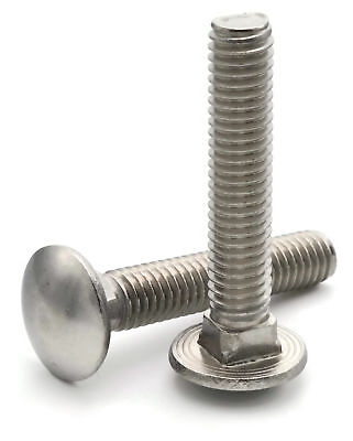 Stainless Steel Carriage Bolt 1/PC-1/2-13 x 2-1/2 Stainless Steel Carriage Bolt 1/PC-1/2-13 x 2-1/2