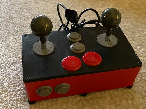 BX-250 twin-stick Virtual Boy controller [BX Foundry] w/ integrated power switch