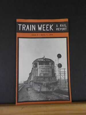 Zugwoche & Bahnbericht Heft Nr. 6 April 7 1976