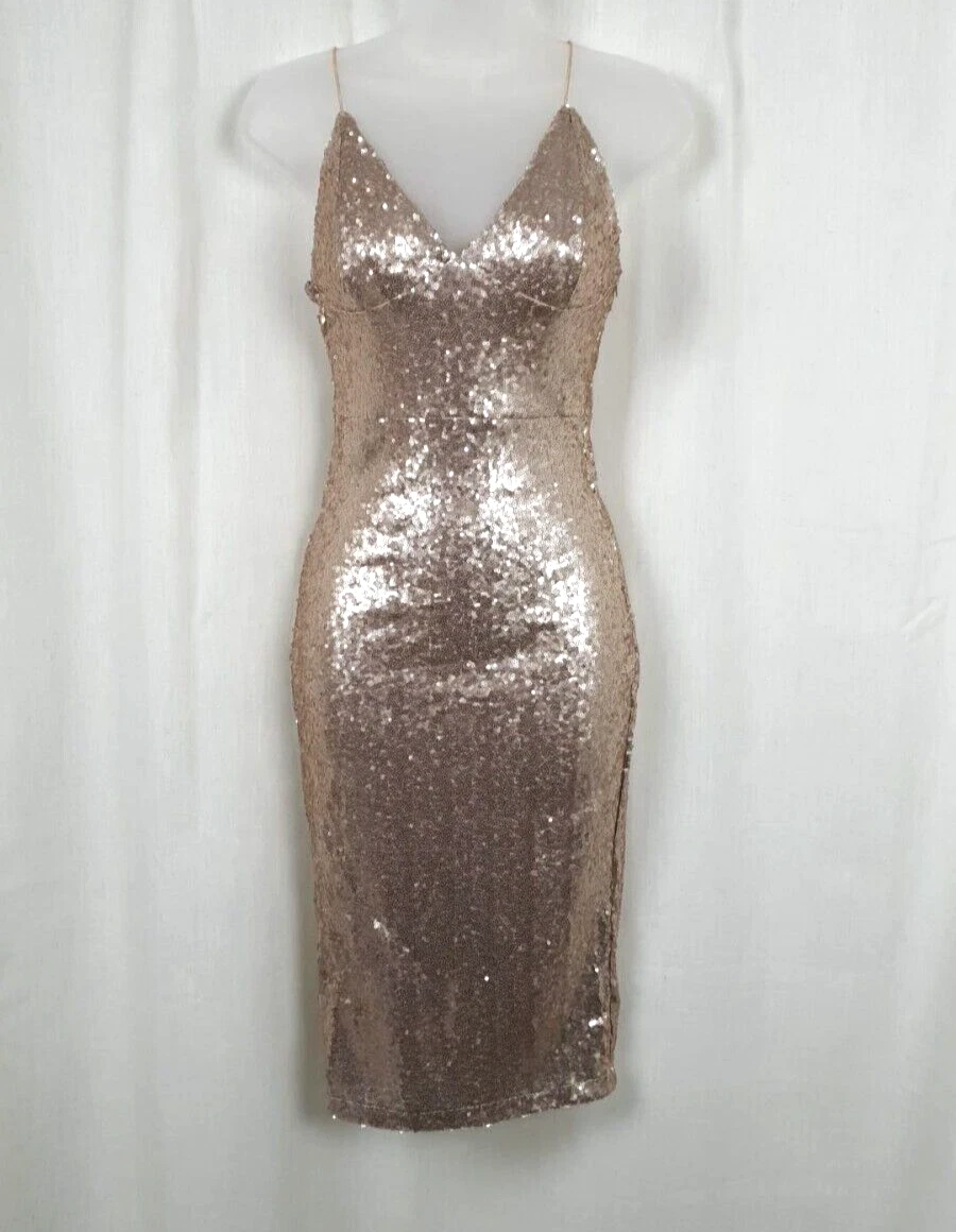 sachin and babi light blue dress Women's Rose gold Dresses: Sale up to −52% main image 0