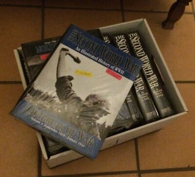 The Second World War: An Illustrated History of WWII 10 Vol Set 2000 ...