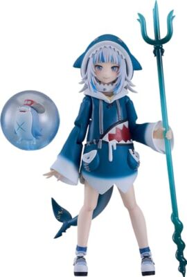 Max Factory Figma Hololive Production Gawr Gura Nonscale Painted