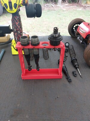 Folding RC Shock Stand Holder 3D RC 1/8 RC Car Buggy Truggy Truck Shock ...