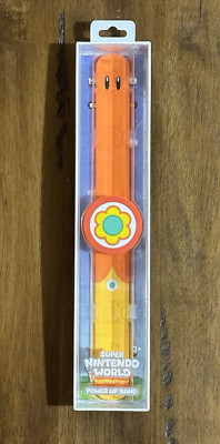 NEW Super Nintendo World Power Up Band Princess Daisy Mario Universal Studios