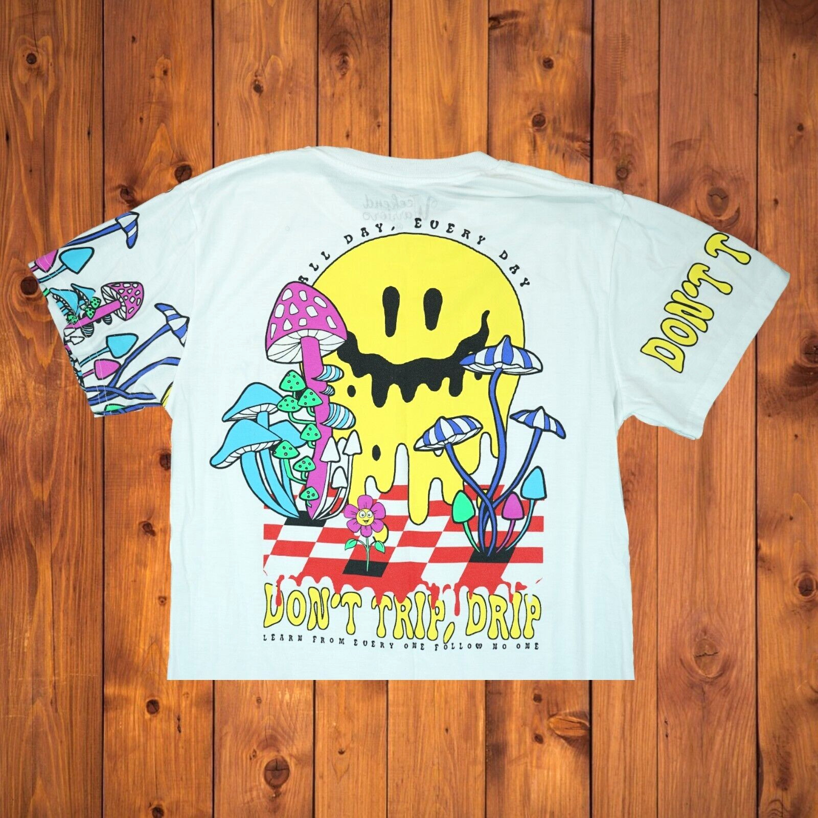 Weekend Warrior Men Awesome Rare Print T-shirt Size M Medium image 3