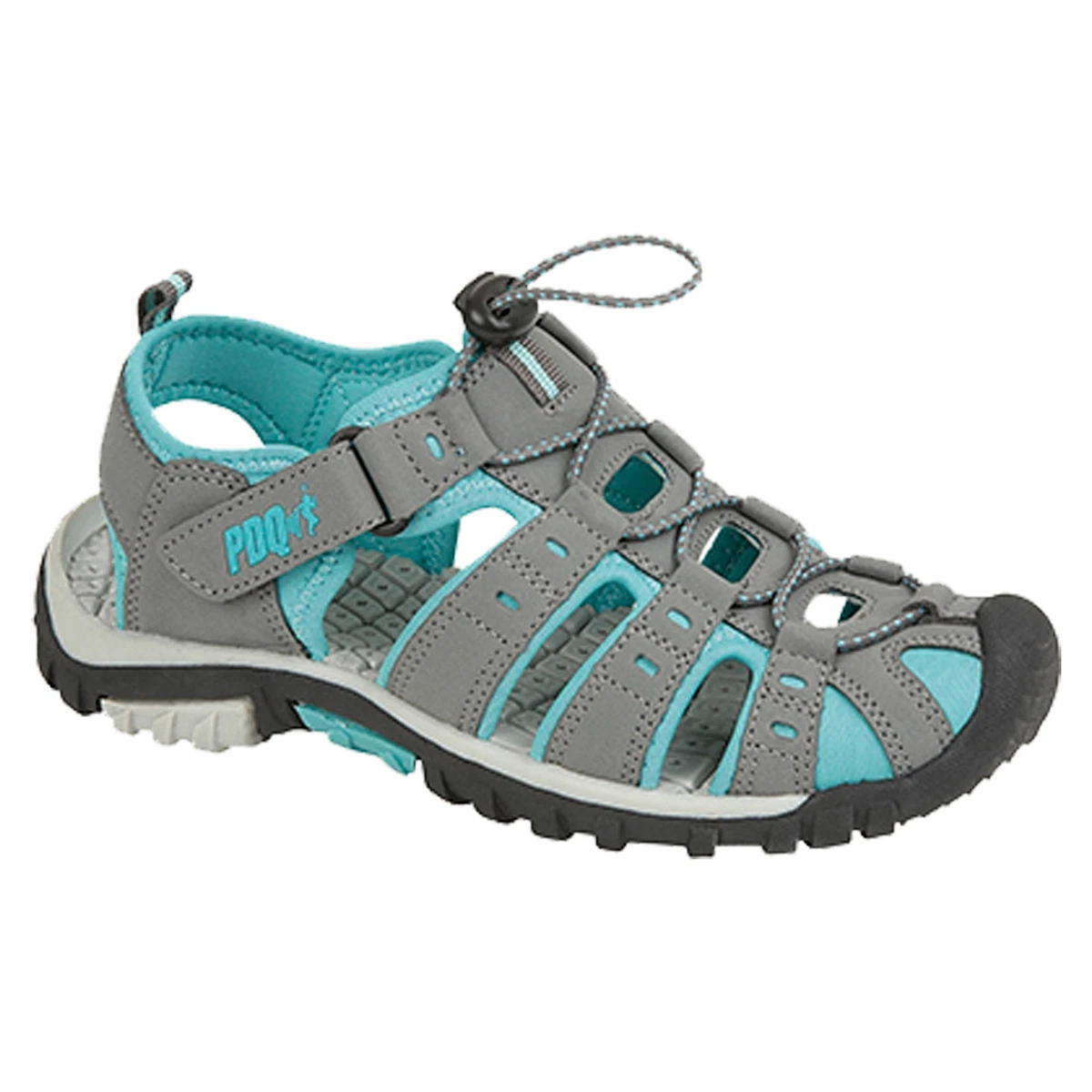 Grey closed toe sandals sale