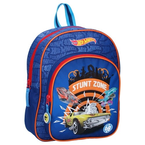 MOCHILA INFANTIL HOT WHEELS NIÑO CHICO COLE GUARDERIA