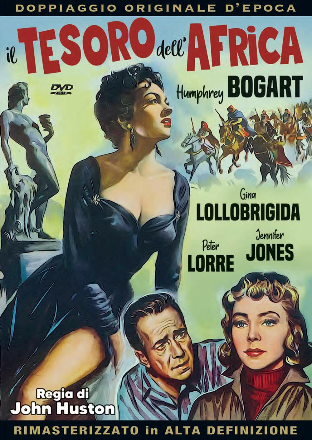 Dvd Il Tesoro Dell'Africa (1953) Gina Lollobrigida ** A&R Productions ** ..NUOVO