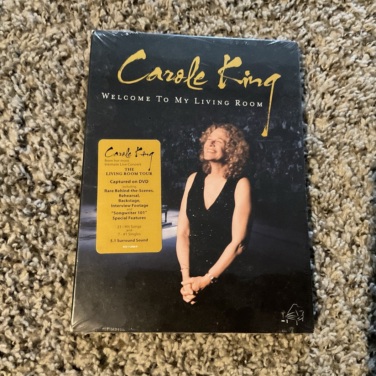 CAROLE KING - WELCOME TO MY LIVING ROOM NEW DVD - SEALED