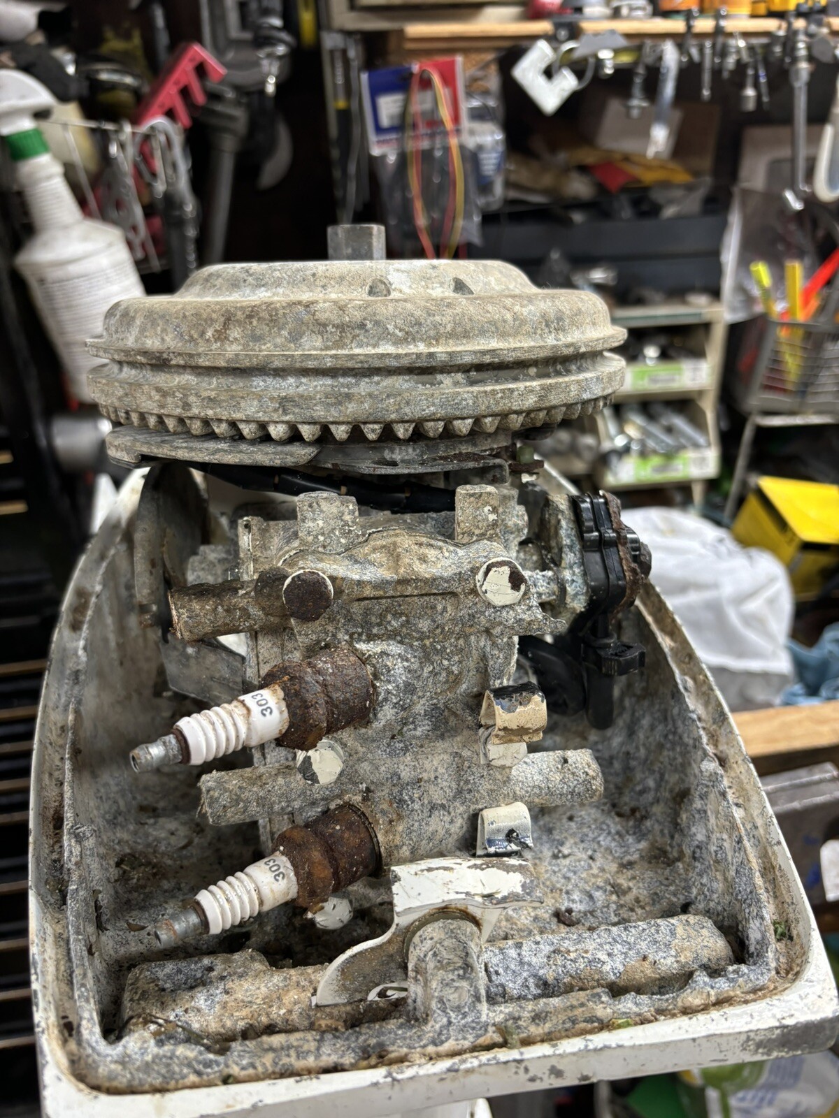 4 hp johnson outboard motor / PARTS eBay