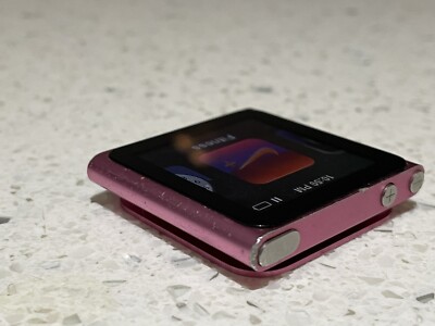 Apple iPod Nano 6th Gen 16GB Pink | eBay