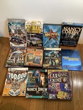 Lot Of 11 PC CD ROM Computer Video Games Lot 3