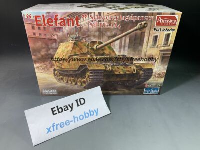 Amusing Hobby 35A033 1/35 German Sd.Kfz.184 Schwerer Jagdpanzer ''Elefant''