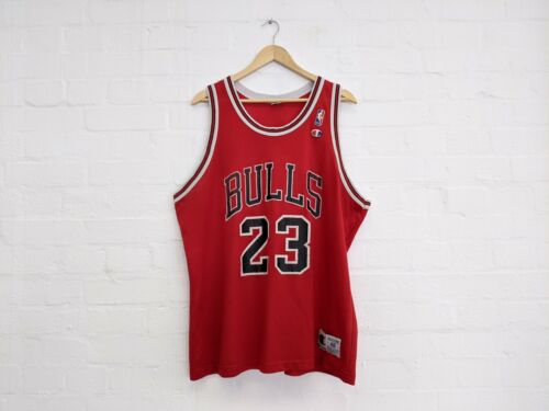 Insatisfactorio Convencional teatro Camiseta deportiva de baloncesto de los Chicago Bulls #23 de los campeones  de la NBA Jordan 1996/98 para hombre (48) XL | eBay