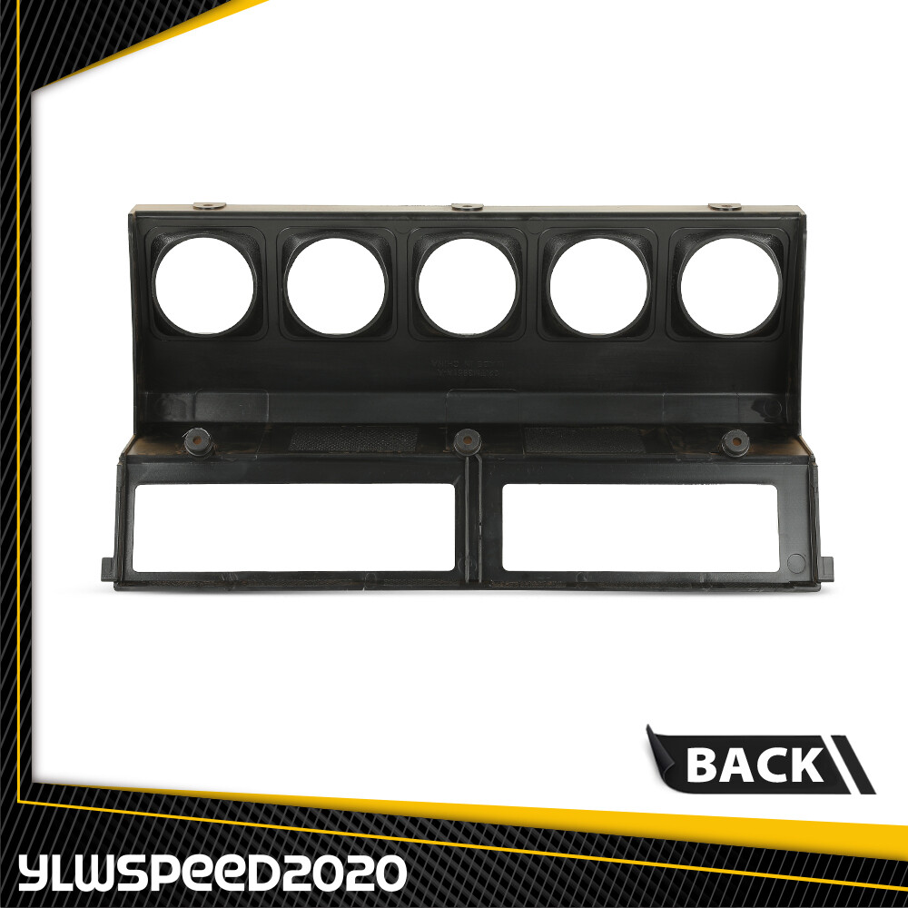 Center Gauge Radio Dash Bezel Trim Yellow New Fit For 1987-1995 Jeep Wrangler YJ thumbnail 4