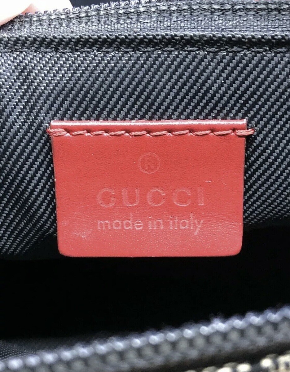 バッグ Gucci Accessory Pouch GG Canvas Handbag Gucci Beige/Ebony GG Coated Canvas/Leather Web Utility Mini Multi