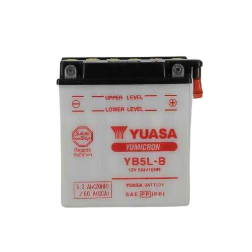 Batería Yuasa 12V 5Ah 60 Cca Señal Para Moto Y SCOOTER |