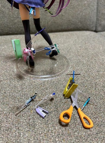 Bakemonogatari Senjogahara Hitagi 1/8 PVC Figura Good Smile Company Giappone Usato - Foto 7 di 10