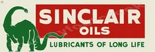 Sinclair Oils  6" X 18" Metal Sign