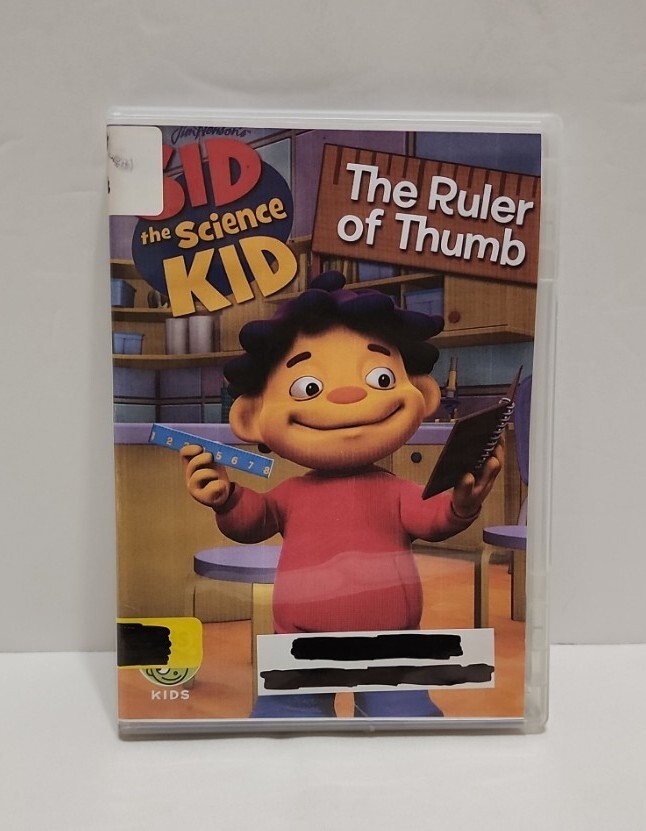 Sid the Science Kid DVD's - Lot of 3 - Ruler, Gizmos/Gadgets
