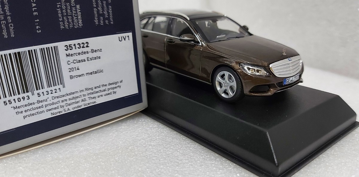 Mercedes-Benz C-Class Estate 2014 Brown Metallic 1:43 Norev Superb