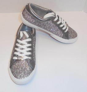 silver mk shoes