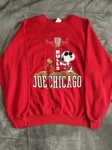 Peanuts Snoopy Joe Cool Joe Chicago Sweatshirt Vin