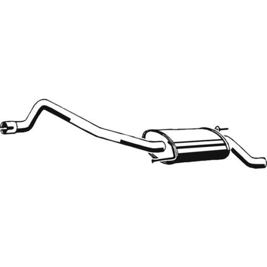 Asmet EndschalldäMpfer FüR VW Transporter IV Pritsche/Fahrgestell 2.4 D-image