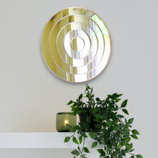 Circles within Circles Acrylic Mirrors, Bespoke Sizes