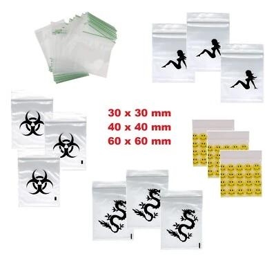 1000 HEAVY DUTY SMALL TINY grip SEALY SEAL GUMMY BAGS BAGGIES BAGS 100