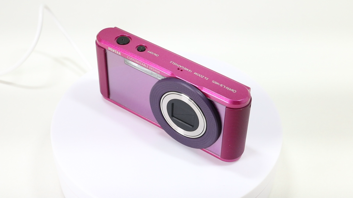 RARE Pentax Optio LS465 16.0MP Compact Digital Camera Pink