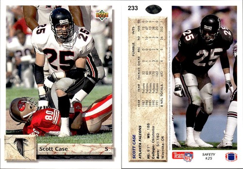 1992 Upper Deck Series 1 Football Complete Your Set #1-250 You Pick! - Picture 183 of 192