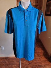 Ben Hogan Performance Golf Polo Shirt Men's Med Royal Blue