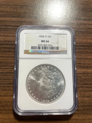 1904-O Morgan Silver Dollar $1 NGC MINT STATE 66 MS 66 HIGH GRADE