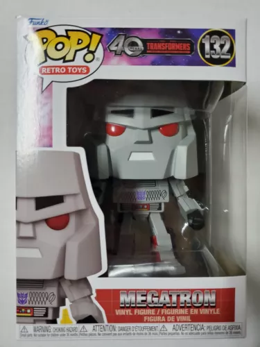 Funko Pop 40 Years Transformers #132 Megatron  Brand NEW IN STOCK