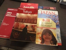 Japan Tokyo Japanese Travel Guides Map Phrase book Zagat Ultimate 10 Lot Bundle
