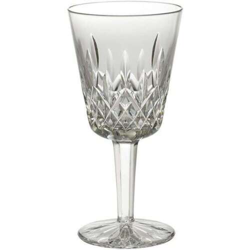 WATERFORD CRYSTAL LISMORE WHITE WINE GLASSES SET OF 4 MADE IN IRELAND NEW BOXED - Picture 1 of 1