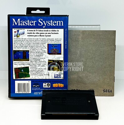 As Aventuras Da TV Colosso - Sega Master System - TEC TOY - CIB