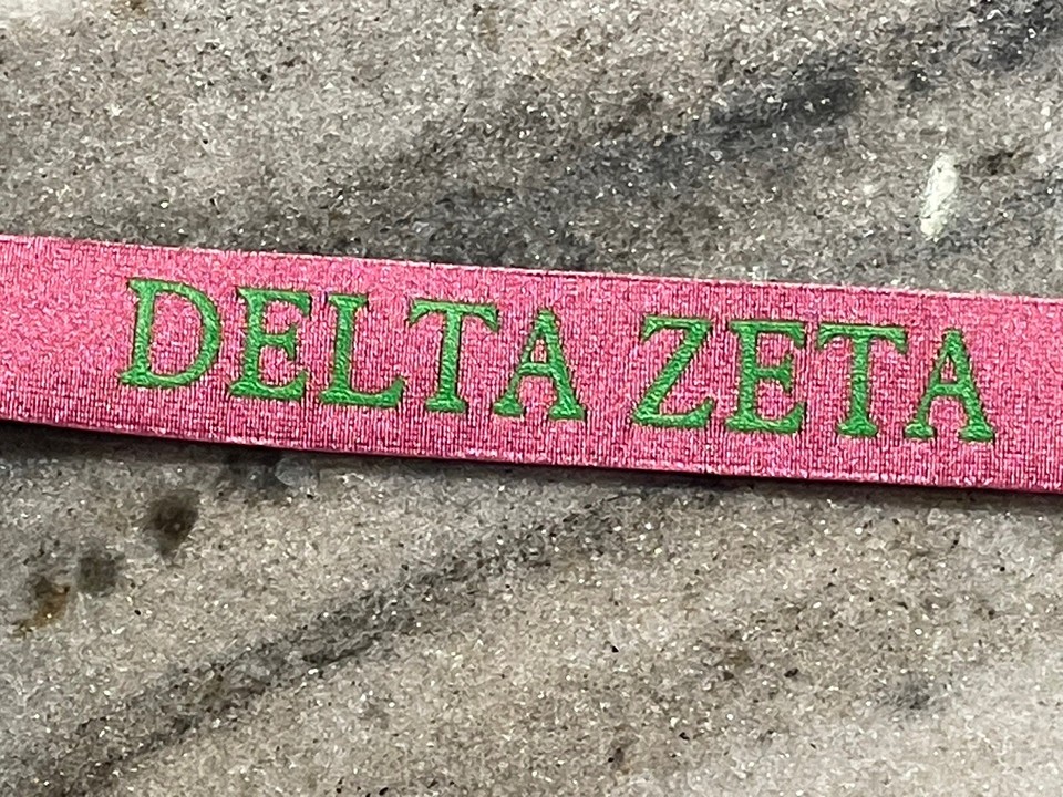 Croakies Original Delta Zeta Sorority Neoprene Eyewear Retainer New