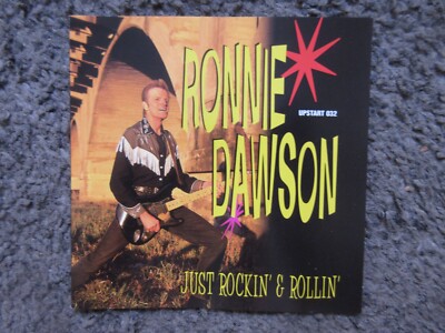RONNIE DAWSON ''JUST ROCKIN' & ROLLIN''' 1996 UPSTART NM OOP ROCKABILLY CD