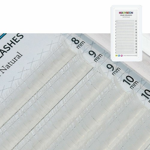 0.07mm 0.10mm 0.12mm 0.15mm C D Mix Color Gradient Ombre False Eyelashes Makeup - Picture 10 of 19