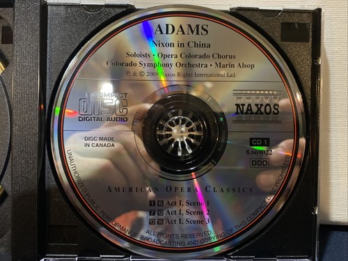 JOHN ADAMS KANYOVA HELLER DAHL ALSOP COLORADO ORCHESTRA: NIXON IN CHINA CD! MINT - Picture 5 of 13