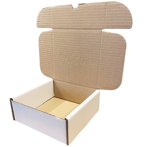 WHITE SHIPPING CARDBOARD BOXES POSTAL MAILING GIFT PACKET SMALL PARCEL CARTONS - Picture 22 of 48