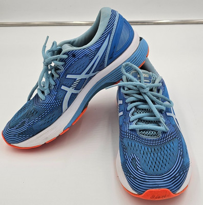   ASICS   Gel-Nimbus 21 Running Shoes | Blue / Orange | Men s US 9.5 (EU41.5)