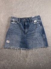 Abercrombie Fitch Zoe Natural Rise Vintage A-Line Skirt Sz 6/28
