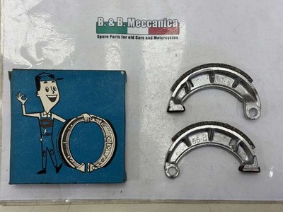 PAIR MOTORCYCLE BRAKE JAWS GENERIC ERA OMVAL DIAMETER 98 X 16 (AZ65)