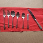 Gorham Lyric Sterling Silver Flatware (198g) and Sterling Handle Knife (62g) #3